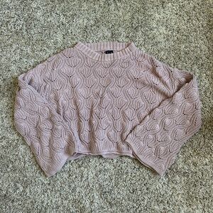 Cropped sweater